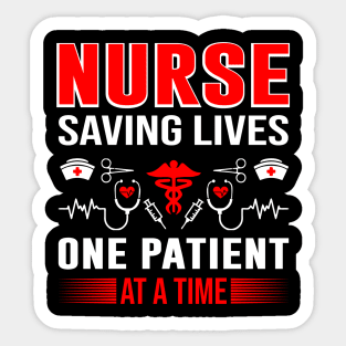 Nurse T - Shirt Design Sticker